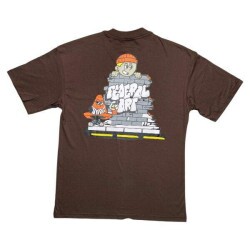 Camiseta Federal Art 16784 Oversized - Marrom