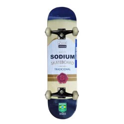 Skate Montado Sodium Semi Profissional - Maionese