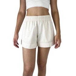 Shorts Linho Fem Vonpiper 9912050001 Essencial - Natural