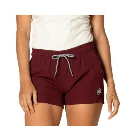 Shorts Praia Fem Vonpiper 9912010001 Liso - Vinho