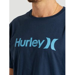 Camiseta Hurley HYTS010870 O&O Solid - Marinho