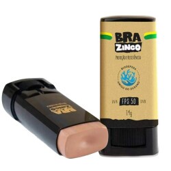 PROTETOR SOLAR FACIAL BRAZINCO 14G FPS 47 BEGE M�DIO 