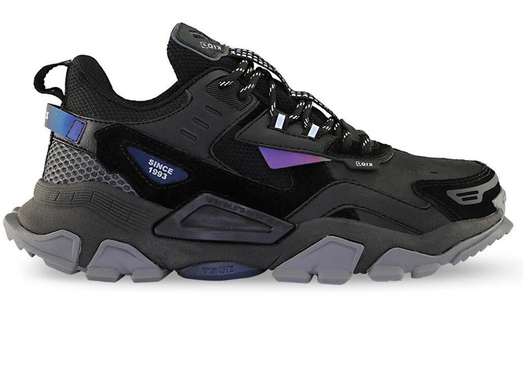 TENIS QIX TREK PRETO GRAFITE - Deepipe - A melhor Skate Surf Shop