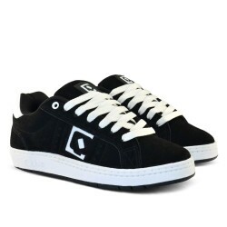 TENIS QIX COMBAT SUEDE PRETO BRANCO