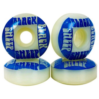 Roda Black Sheep 53mm - Branco Azul