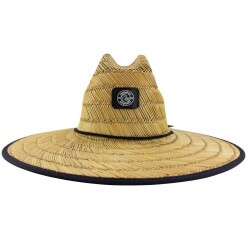 Chapu de Palha Maluhia Estampado Floral