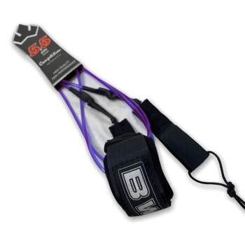 Leash Banana Wax 5,5 Ps Regular 6mm - Roxo Transparente