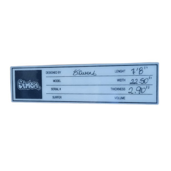Prancha Surf Fun 7\\\'8 Simon