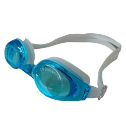 culos de Natao Mar Adulto Anti-Fog - Branco lente Azul