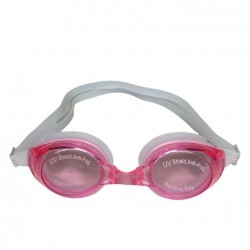 culos de Natao Mar Adulto Anti-Fog - Branco com Rosa