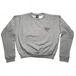 Moletom Careca Fem Okdok 1225303 - Cinza Mescla