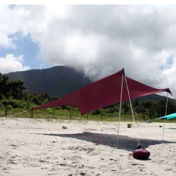 Tenda Deepipe Gazebo Barraca Sol Praia Camping Alumnio 6007