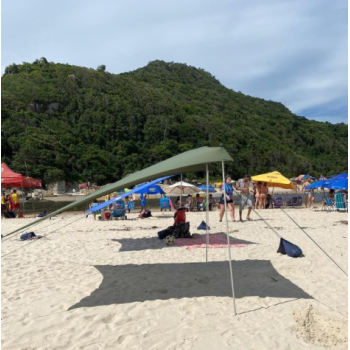 Tenda Deepipe Gazebo Barraca Sol Praia Camping Alumnio 6007
