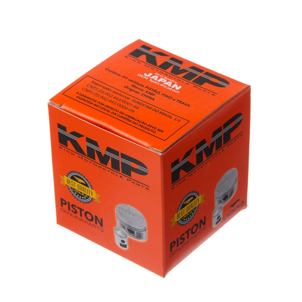 Pistao Pino/trava Kmp Cg/bros 160 4.00 - Ki-Peças Motos Loja Virtual