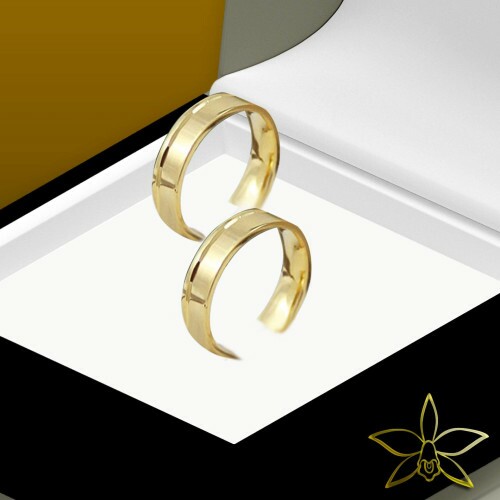 Par de Aliana Gold Comfort Plane 51
