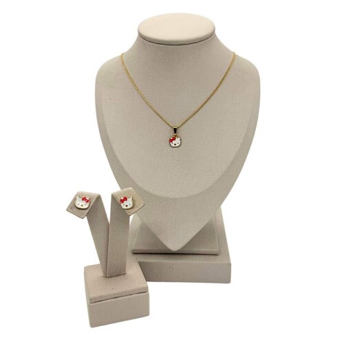 Conjunto infantil Dourado Flor