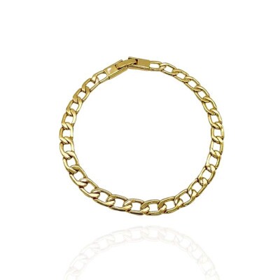 Pulseira Dourada Grumet 