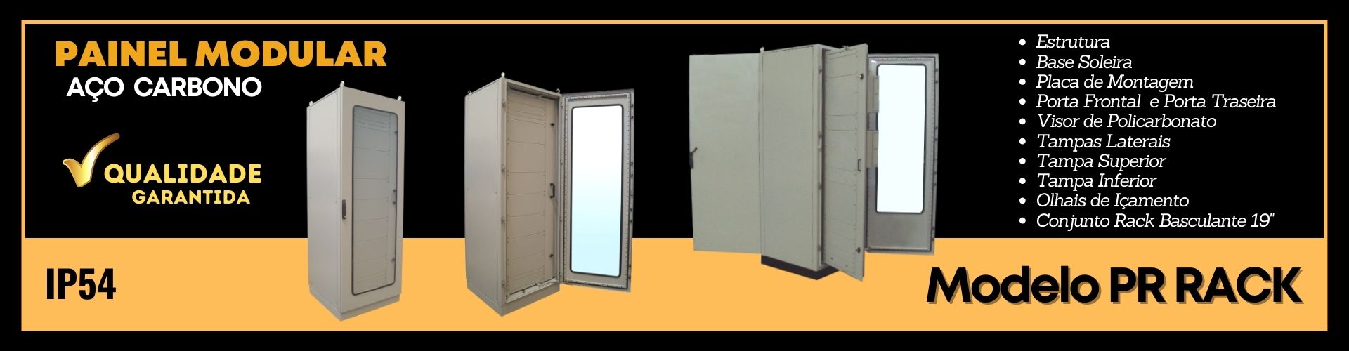 Painel Rack 19 - PR RACK