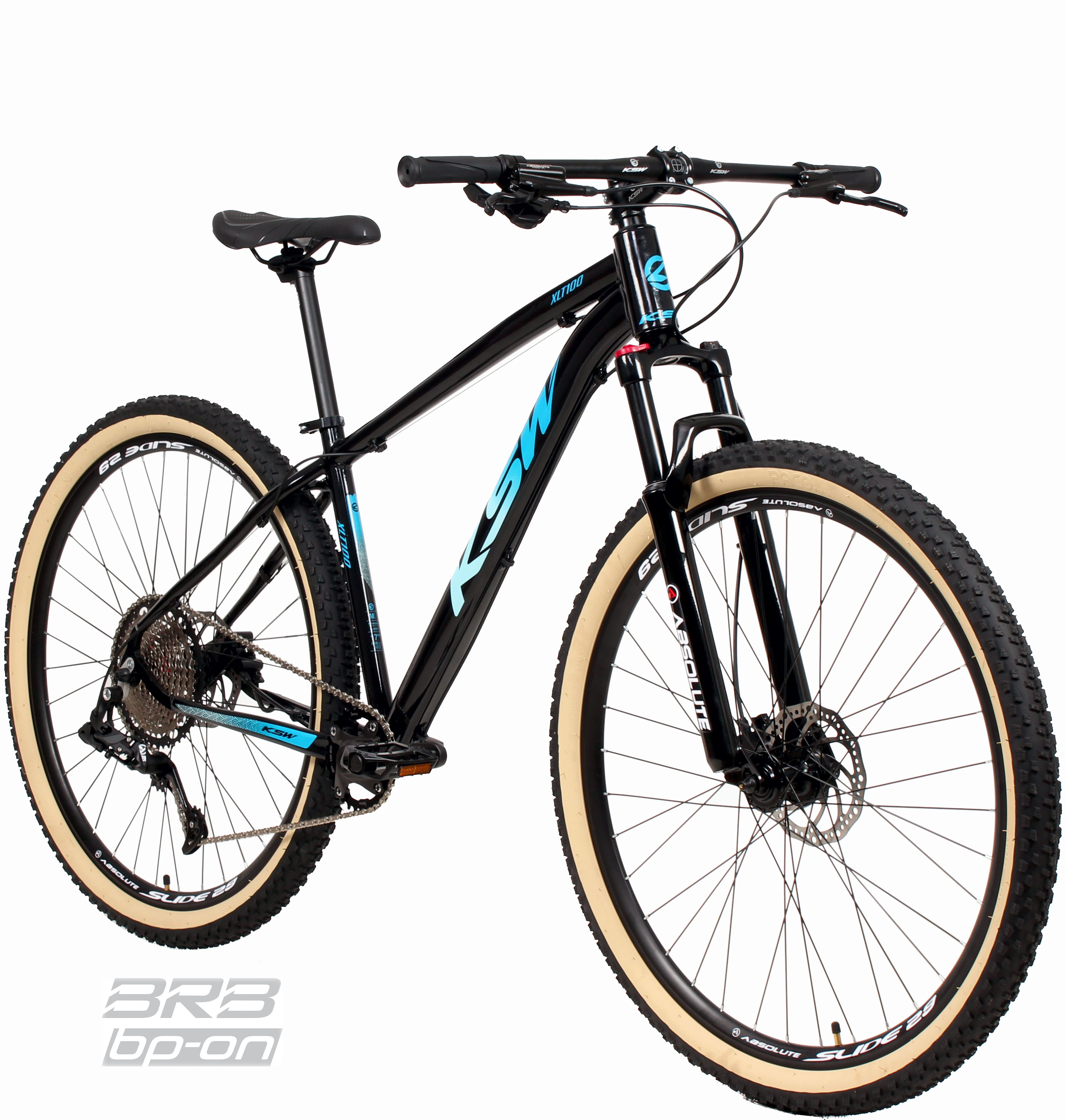Bike Ksw Aro 29 cor Preto com Azul 11 