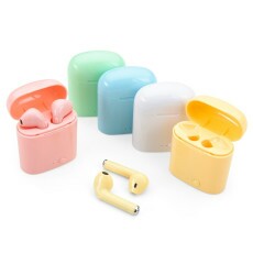 Fone de ouvido Bluetooth com case carregador