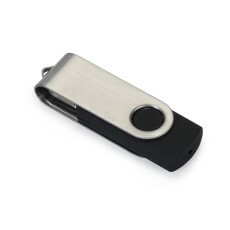 Pen drive girat�rio met�lico 16GB