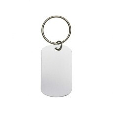 Chaveiro de Metal Plaquinha