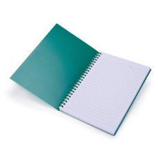 Caderno A5 Pl�stico