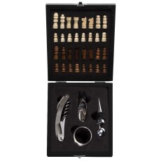 Kit Vinho Xadrez 4 pe�as
