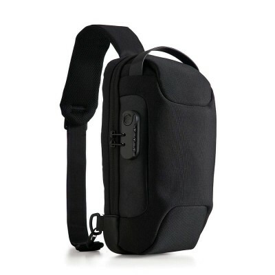 Mochila de Ombro USB Anti-Furto