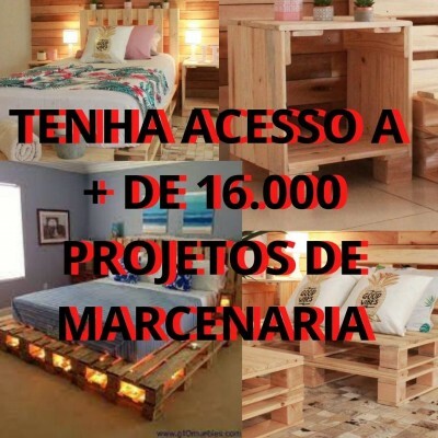 Projeto Para Bancada Marceneiro Em Pdf - Marcenaria+bnus