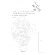 Vetor, Orao Santo Anjo E Ave Maria , Laser