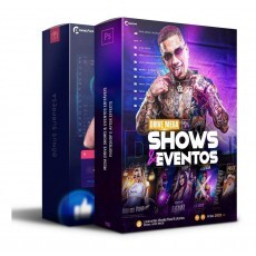 Pack 4.270 Artes Shows ,eventos ,musicas, Editvel Photoshop
