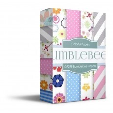 Kit Vectores Papel Digital Shabby Chic Flores Bumblebee