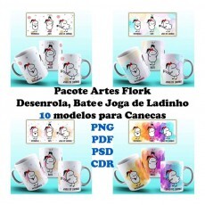 Pack Flork Bento Artes Desenrola, Bate E Joga De Ladinho
