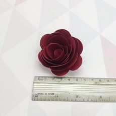 Arquivo De Corte Rosa 3d Enrolada Flor 1814
