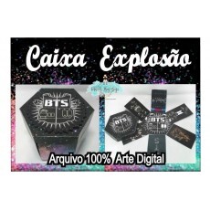 Arquivo Digital Caixa Exploso B.t.s Jpeg/pdf