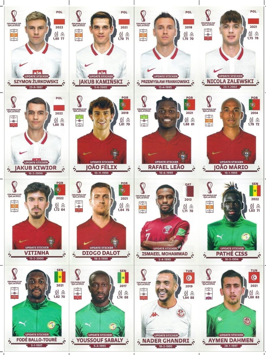 Arquivo Em Pdf Atualização Figuras Da Copa Do Mundo 2022