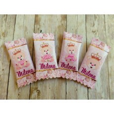 arquivo bala balinha personalizada - Ursinha Princesa