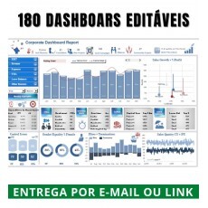 Arquivo Em Tabela 180 Excel Dashboard Editavel