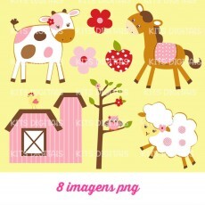 Cliparts Fazendinha Cute 73