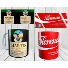 Plantillas Para Taza Fernet+coca