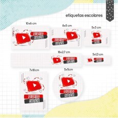 Etiqueta Escolar Youtube - Arquivo Digital