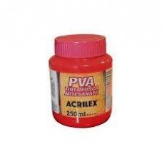 TINTA PARA PVA VERMELHO FOGO 250ML ACRILEX
