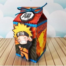 Naruto 40 Itens Milk, Cone, Sacolinha,ala, Sushi