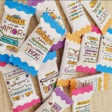 50 Balas Personalizadas Frases Motivao + Brinde