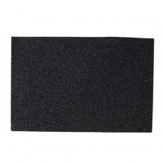 Papel Plstico Adesivo Contact Gliter Preto Dac 45Cmx10M