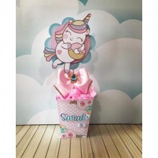 20 Centro De Mesa Personalizado Unicornio
