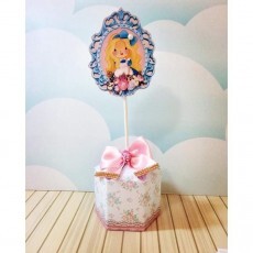 10 Centro De Mesa Personalizado Alice No Pas Das Maravilhas