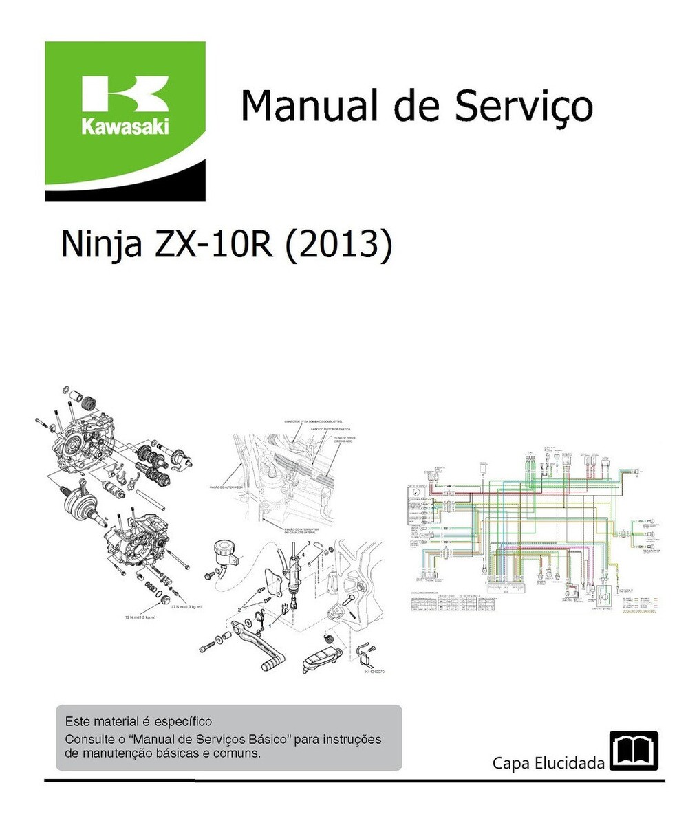 Manual De Serviço - Kawasaki - Ninja Zx-10r (2013) - Arquivos de