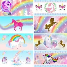 Estampas Sublimao Canecas Unicrnios Artes Editveis